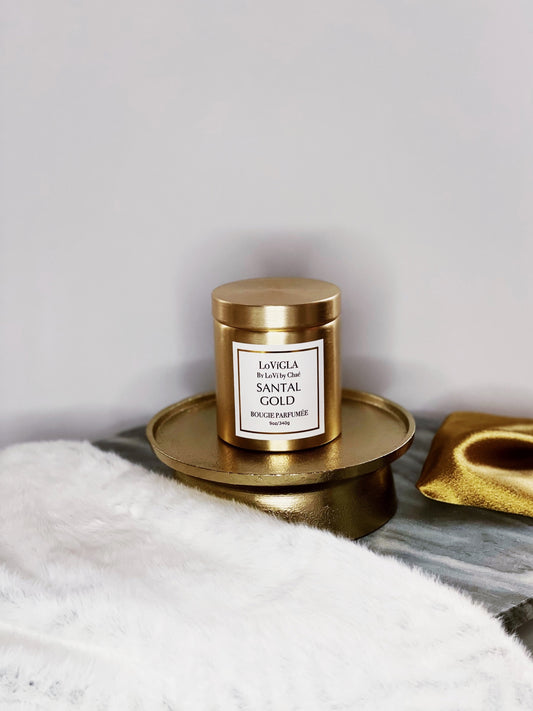 SANTAL GOLD CANDLE